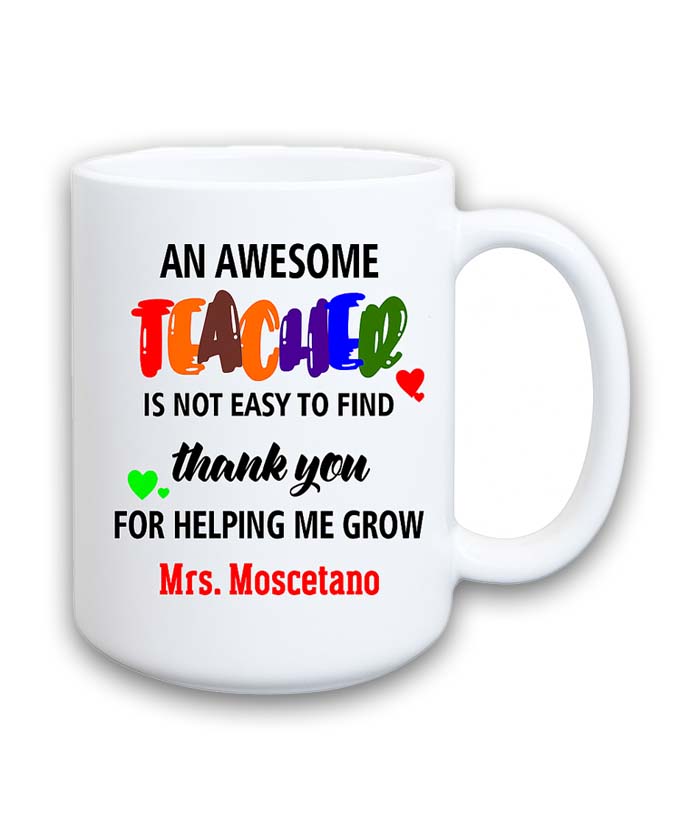 Best Teacher Mug Personalised dad coffee cup