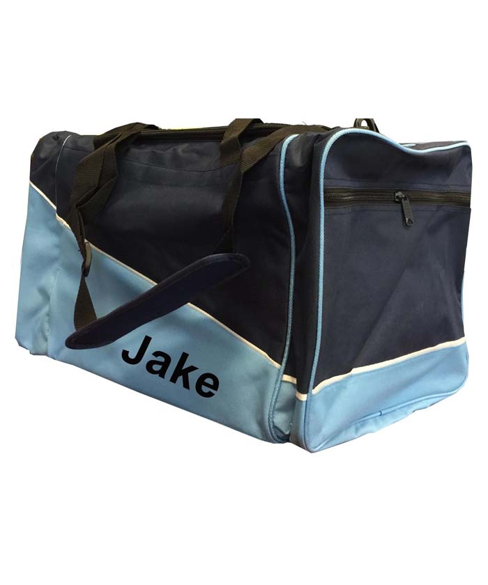 Navy Sky Personalised Player's Duffle Kit bag - Image 1