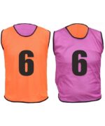 15 Numbered Pack Of Reversible Bibs - Image 6