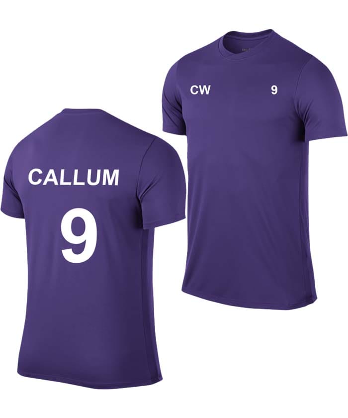 Purple Marqs Men's Personalized Football Jerseys - Image 1