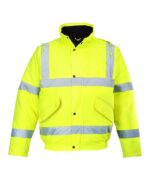 Waterproof Hi Vis Bomber Coat