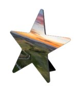 12.7cm Star MDF Photo Panel - Image 3
