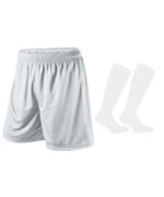 Plain Football Shorts & Socks Set - Image 4