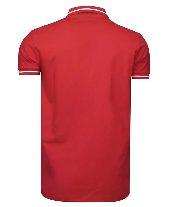 Tipped Rib Polo Shirt