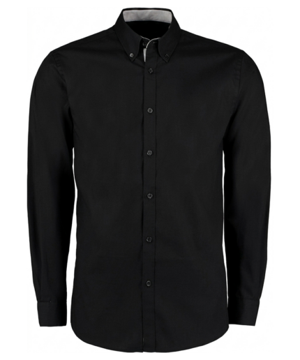 Men's Full Sleeve Slim Fit Contrast Premium Oxford Shirt