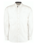 Men's Full Sleeve Slim Fit Contrast Premium Oxford Shirt - Image 2
