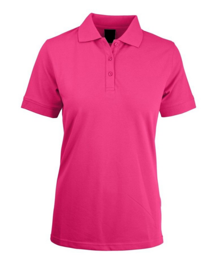 Womens Slim Fit Work Workwear Golf Sports Polo Shirt Top
