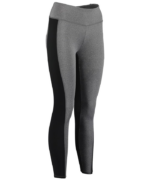 Women's Contrast Full Length Sports Gym Legging Tights - Image 2
