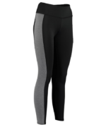 Women's Contrast Full Length Sports Gym Legging Tights - Image 3