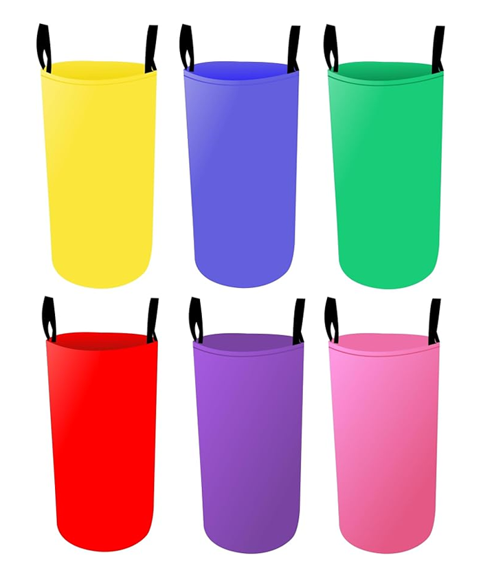 6x Jumping Bags Kangaroo Jumping Bags for Childrens - Sack Race Bags - Image 1