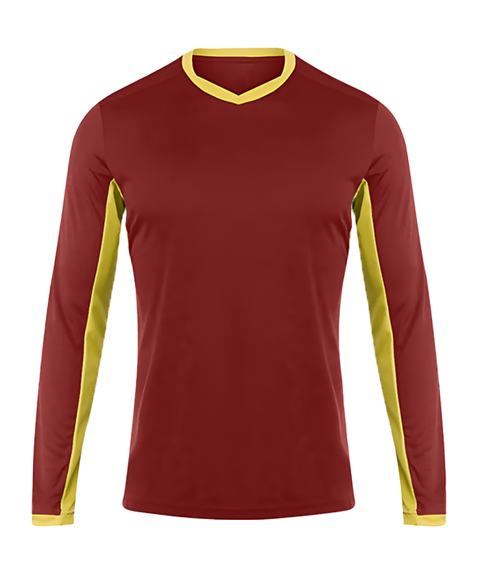 Maroon/Yellow