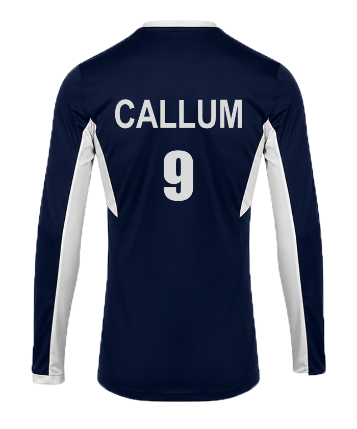 Navy/White